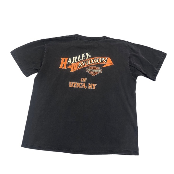 Harley-Davidson Other - Vintage Harley Davidson black graphic t shirt XL
